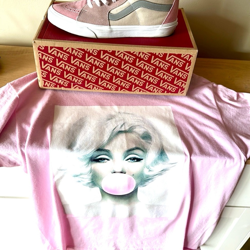Vans Light Pink Graphic Tee